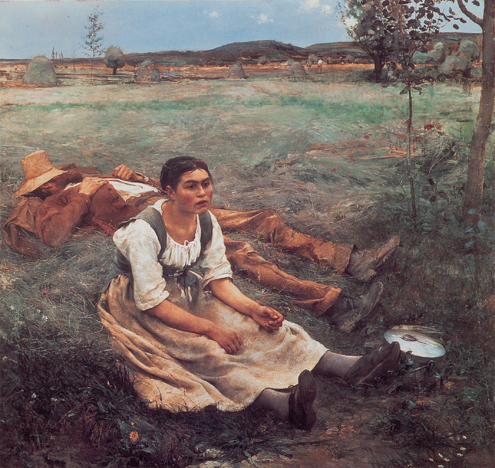 Les Foins by Jules Bastien-Lepage